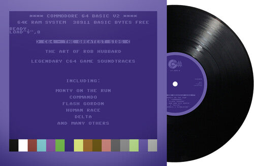 Rob Hubbard C64 Greatest Sids: The Art Of Rob Hubbard - Record Album - Vinyl LP