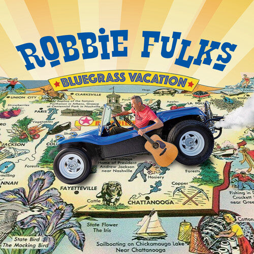 Robbie Fulks Bluegrass Vacation - Record Album - Vinyl LP