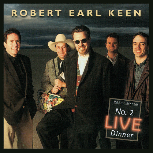Robert Earl Keen No. 2 Live Dinner - Double Record Album - Vinyl LP