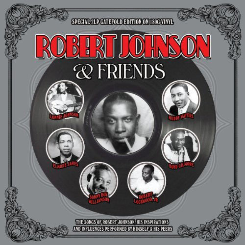 Robert Johnson Robert Johnson & Friends - Double Record Album - Vinyl LP