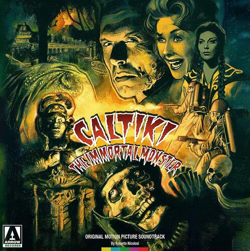 Roberto Nicolosi Caltiki The Immortal Monster (Original Soundtrack) - Record Album - Vinyl LP