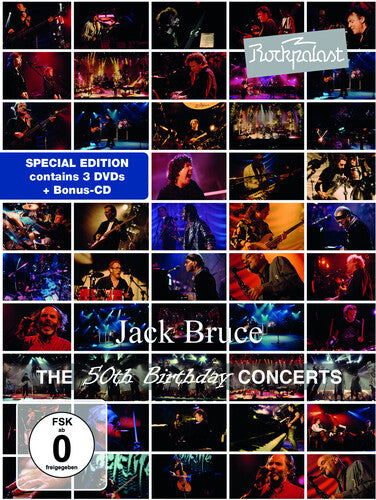 Rockpalast: 50th Birthday Concerts - 4-Disc DVD Set