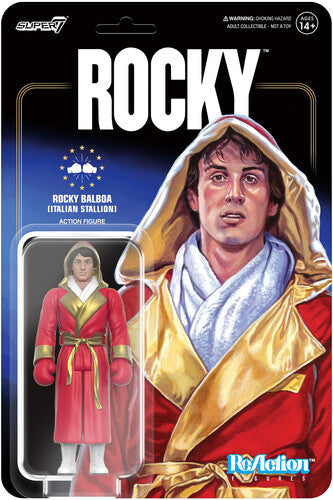 Rocky Super7 - Rocky I - ReAction Wv3 - Rocky Balboa (Italian Stallion) (Collectible, Figure, Action Figure)