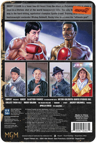 Rocky Super7 - Rocky I - ReAction Wv3 - Rocky Balboa (Italian Stallion) (Collectible, Figure, Action Figure)