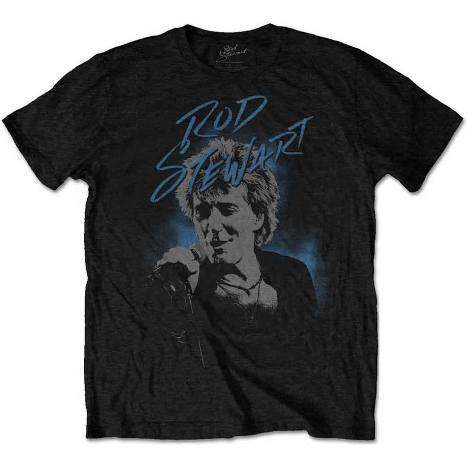 Rod Stewart Scribble Photo Black