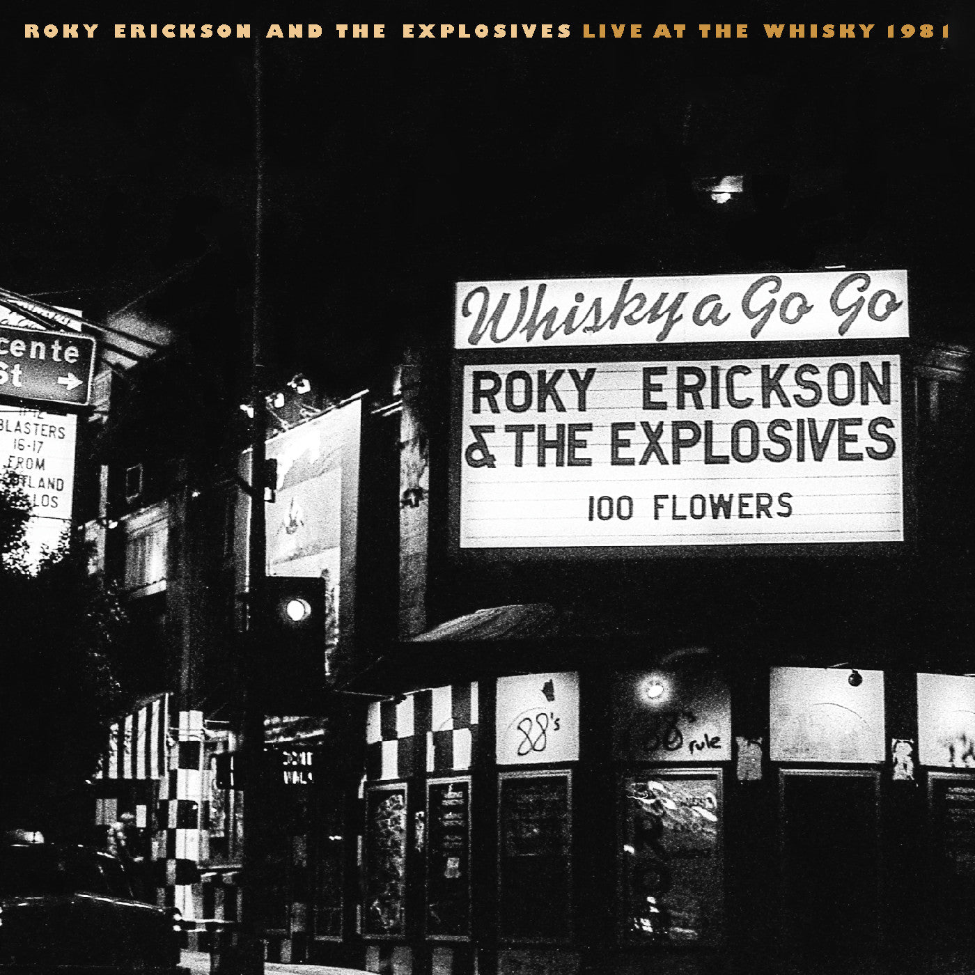 Roky and The Explosives Erickson Live At The Whisky 1981 (Neon Green Semi-Transparent Vinyl)