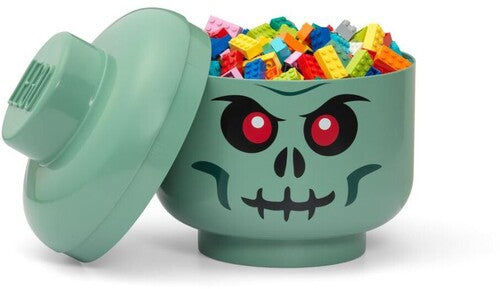 Room Copenhagen LEGO Large Stackable Storage Head, Green Skeleton - CD Album