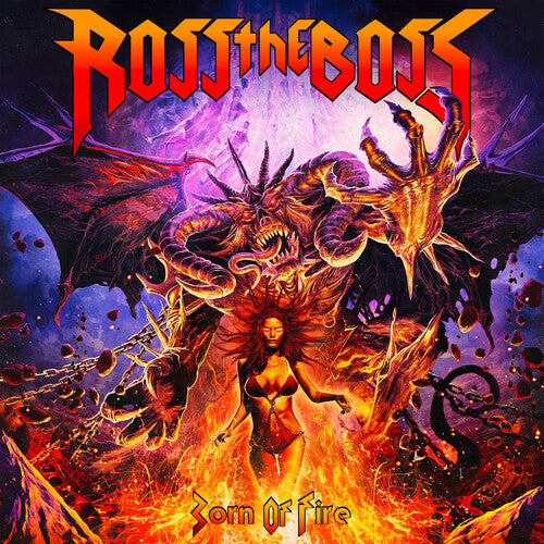 Ross The Boss Born Of Fire - Record Album - Vinyl LP