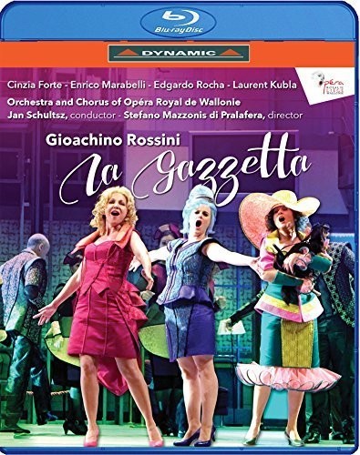 Rossini / Forte / Marabelli / Rocha / Bailly La Gazzetta - Blu-Ray