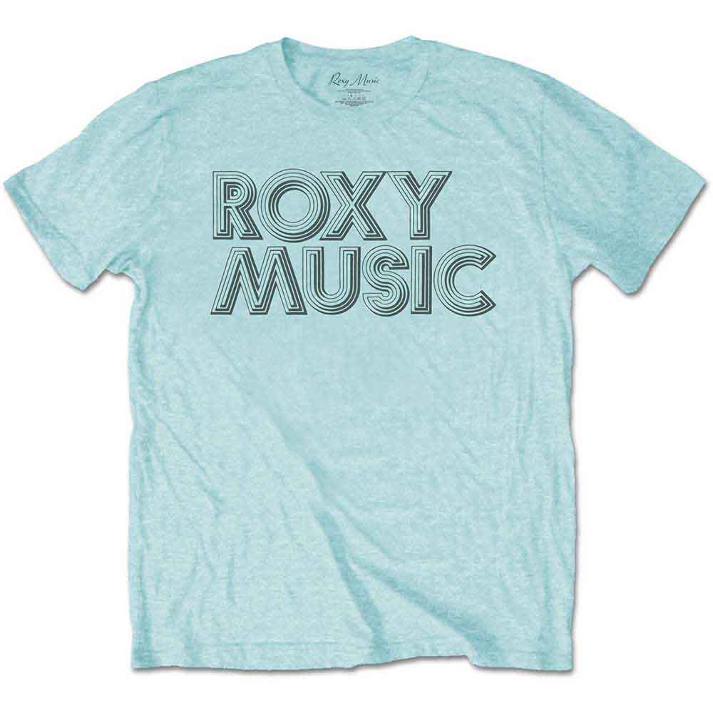 Roxy Music Disco Logo Blue