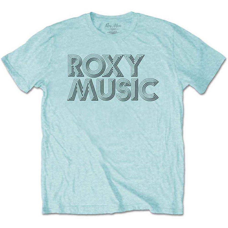 Roxy Music Disco Logo Blue