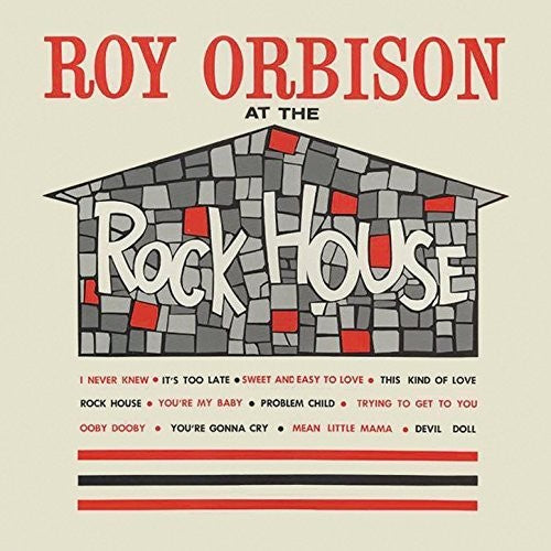 Roy Orbison At The Rock House - Record Album - Vinyl LP