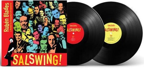 Ruben Blades SALSWING! - Double Record Album - Vinyl LP