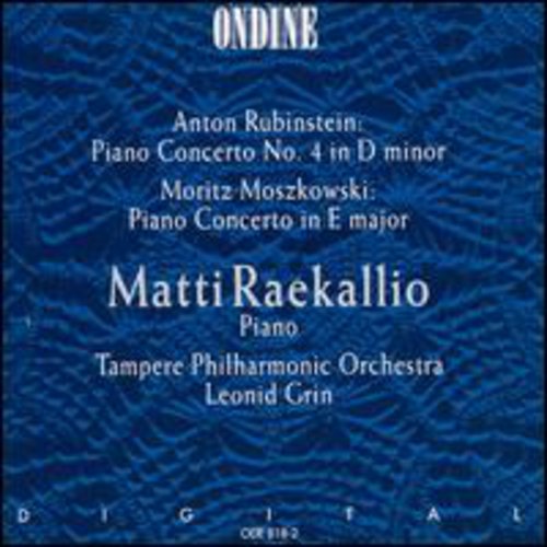 Rubinstein / Moszkowski / Raekallio Con Pno/Con Pno 4 - CD Album