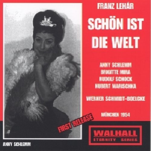 Rudolf Schock Schon Ist Die Welt - CD Album