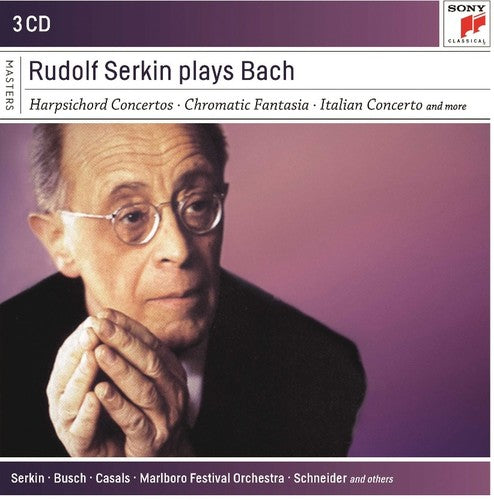 Rudolf Serkin Rudolf Serkin Plays Bach - 3-Disc CD Album