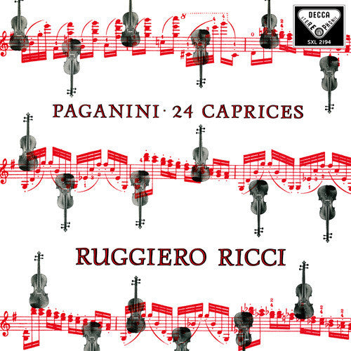 Ruggiero Ricci Paganini: 24 Caprices Op. 1 - Double Record Album - Vinyl LP