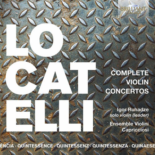 Ruhadze Ensemble Violini Capricciosi Complete Violin Concertos - 5-Disc CD Album