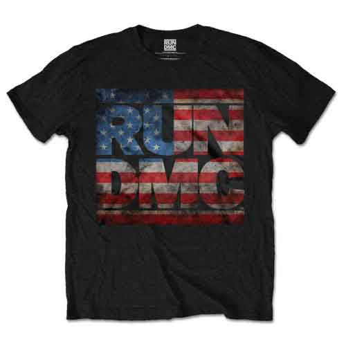 Run Dmc Americana Logo Black