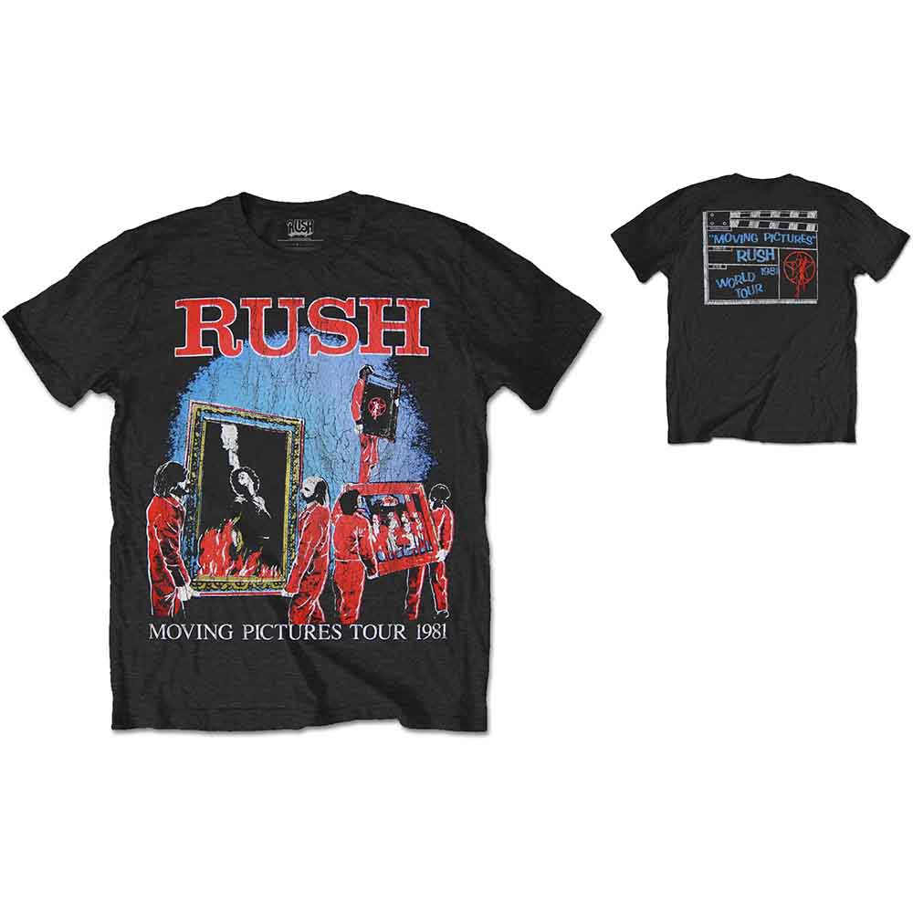 Rush 1981 Tour Black