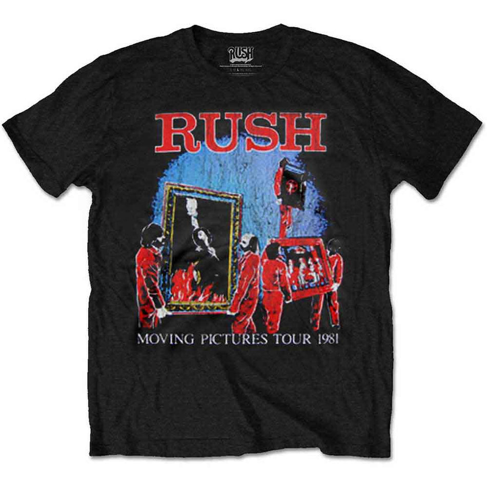 Rush Moving Pictures Tour Black