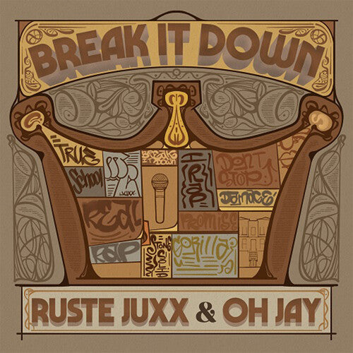 Ruste Juxx Break It Down - Record Album - Vinyl LP