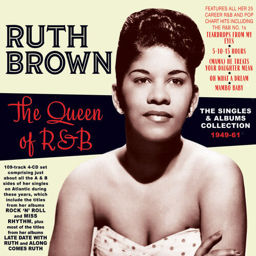Ruth Brown The Queen Of R&B: The Singles & Albums Collection 1949-61 - 4-Disc CD Album