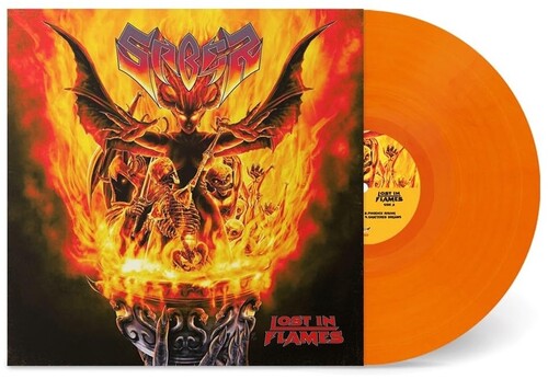 Saber Lost In Flames - Record Album - Vinyl LP