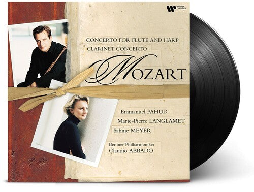 Sabine Meyer Mozart: Concerto for Flute & Harp, Clarinet Concerto - Record Album - Vinyl LP