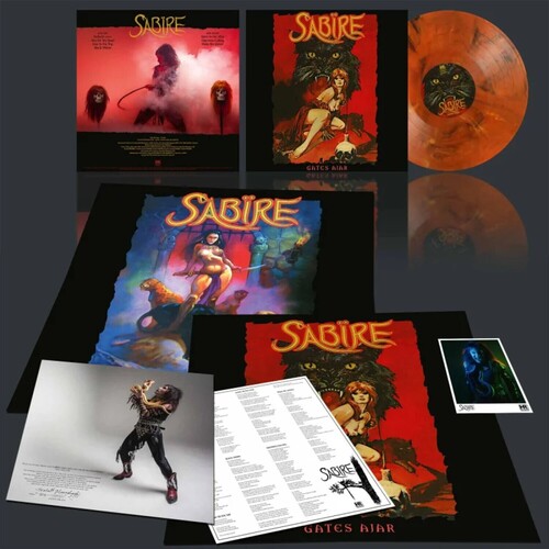 Sabire Gates Ajar - Record Album - Vinyl LP