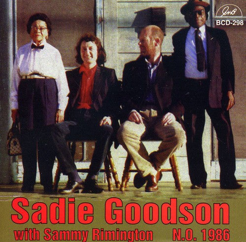 Sadie Goodson Sadie Goodson with Sammy Rimington Jazzmen - CD Album