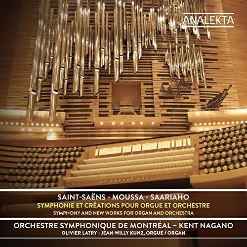 Saint-Saens / Montreal Symphony Orch / Nagano Saint-Saens Moussa - Saariaho: Symphony & New - CD Album