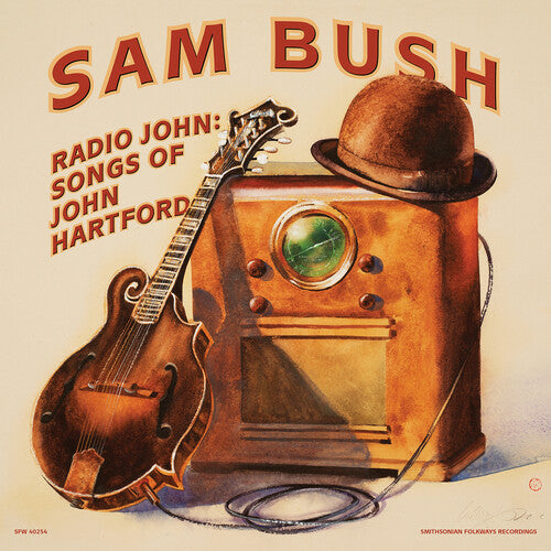 Sam Bush Radio John: Songs of John Hartford - Record Album - Vinyl LP