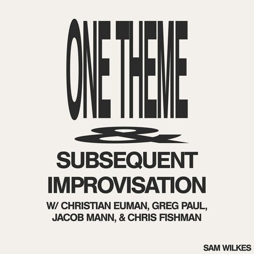 Sam Wilkes One Theme Subsequent Improvisation - Record Album - Vinyl LP