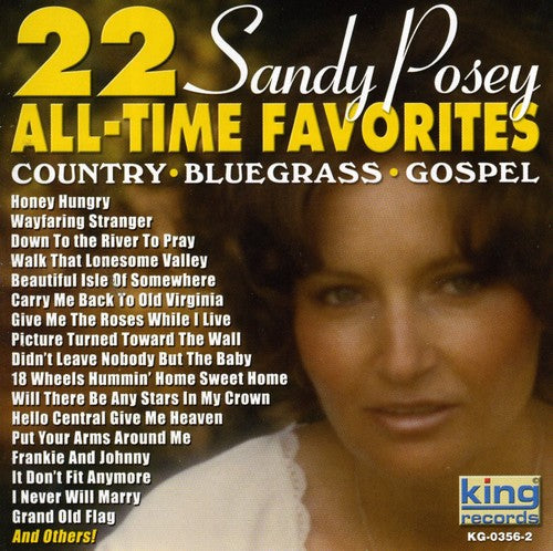 Sandy Posey 22 All Time Favorites - CD Album