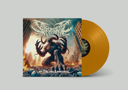 Saprobiontic Of Fire and Bloodshed - Record Album - Vinyl LP