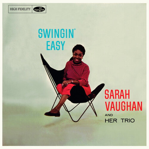 Sarah Vaughan & Her Trio Swingin Easy - Record Album - Vinyl LP