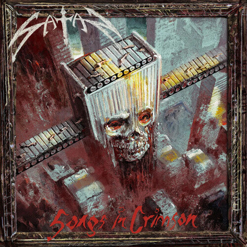 Satan Songs In Crimson - Record Album - Vinyl LP