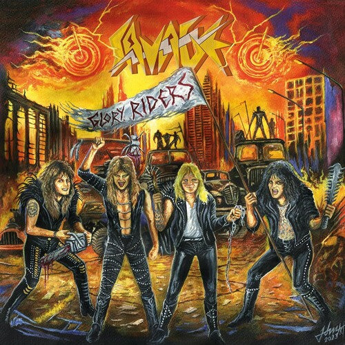 Savage Glory Riders - Record Album - Vinyl LP