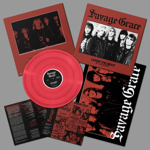 Savage Grace Curse the Night (82-84 Demos) - Record Album - Vinyl LP