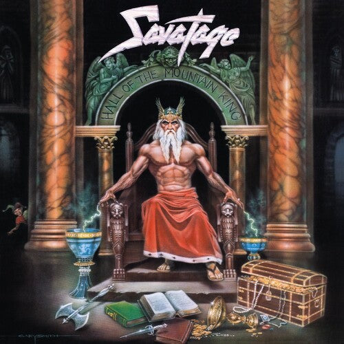 Savatage Hall Of The Mountain King - Double Record Album - Vinyl LP