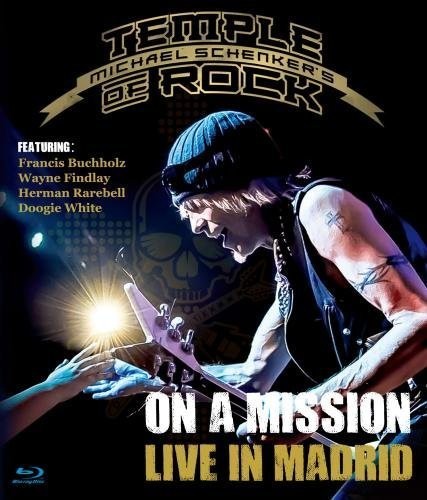 Schenker, Michael Temple Michael Schenker's Temple of Rock: On a Mission: Live in Madrid - Blu-Ray