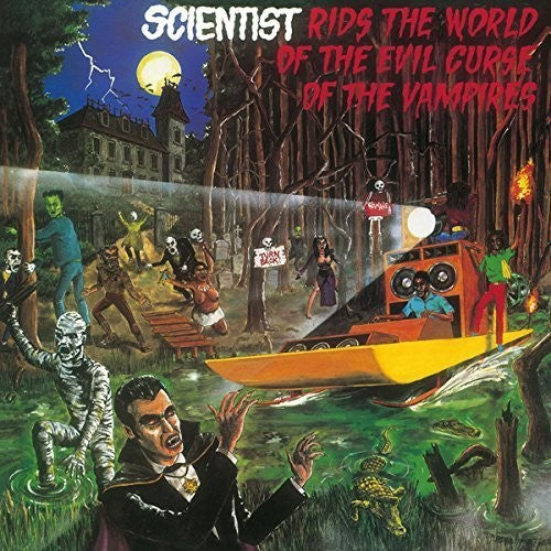 SCIENTIST Rids the World of the Evil Curse of the Vampires - Record Album - Vinyl LP