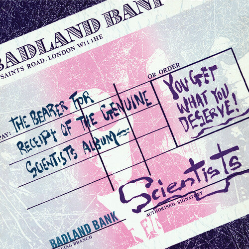 Scientists You Get What You Deserve - Record Album - Vinyl LP