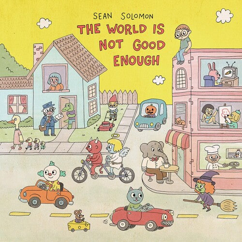 Sean Solomon The World Is Not Good Enough - Record Album - Vinyl LP