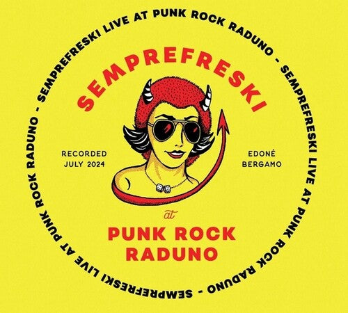 SEMPREFRESKI Live At Punkrock Raduno 13th July 2024 - Record Album - Vinyl LP