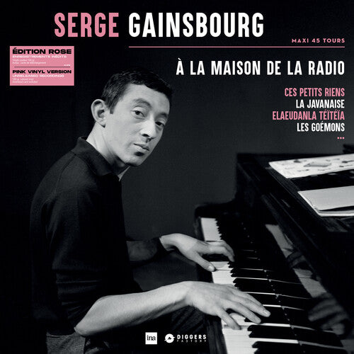 Serge Gainsbourg A La Maison De La Radio (Pink Vinyl) - Record Album - Vinyl LP