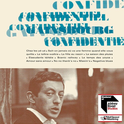 Serge Gainsbourg Confidentiel - Record Album - Vinyl LP