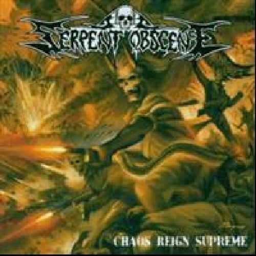 Serpent Obscene Chaos Reign Supreme - Record Album - Vinyl LP