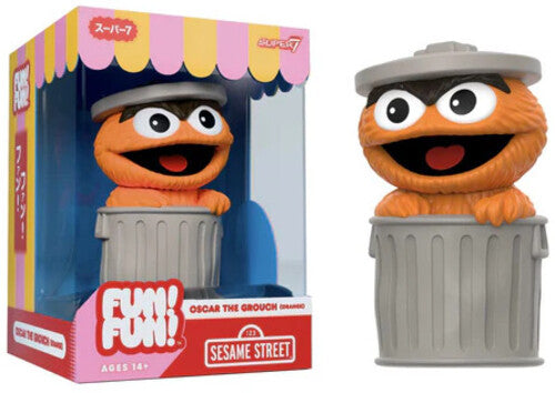 Sesame Street Fun! Fun! Oscar the Grouch (Orange) Super7 - Sesame Street - FUN! FUN! - Oscar the Grouch (Orange) - CD Album